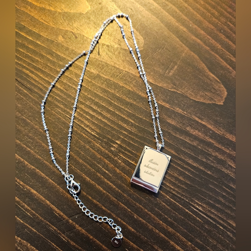 Evenfall Jewelry The Moon Tarot Card Talisman Pendant - Picture 8 of 8